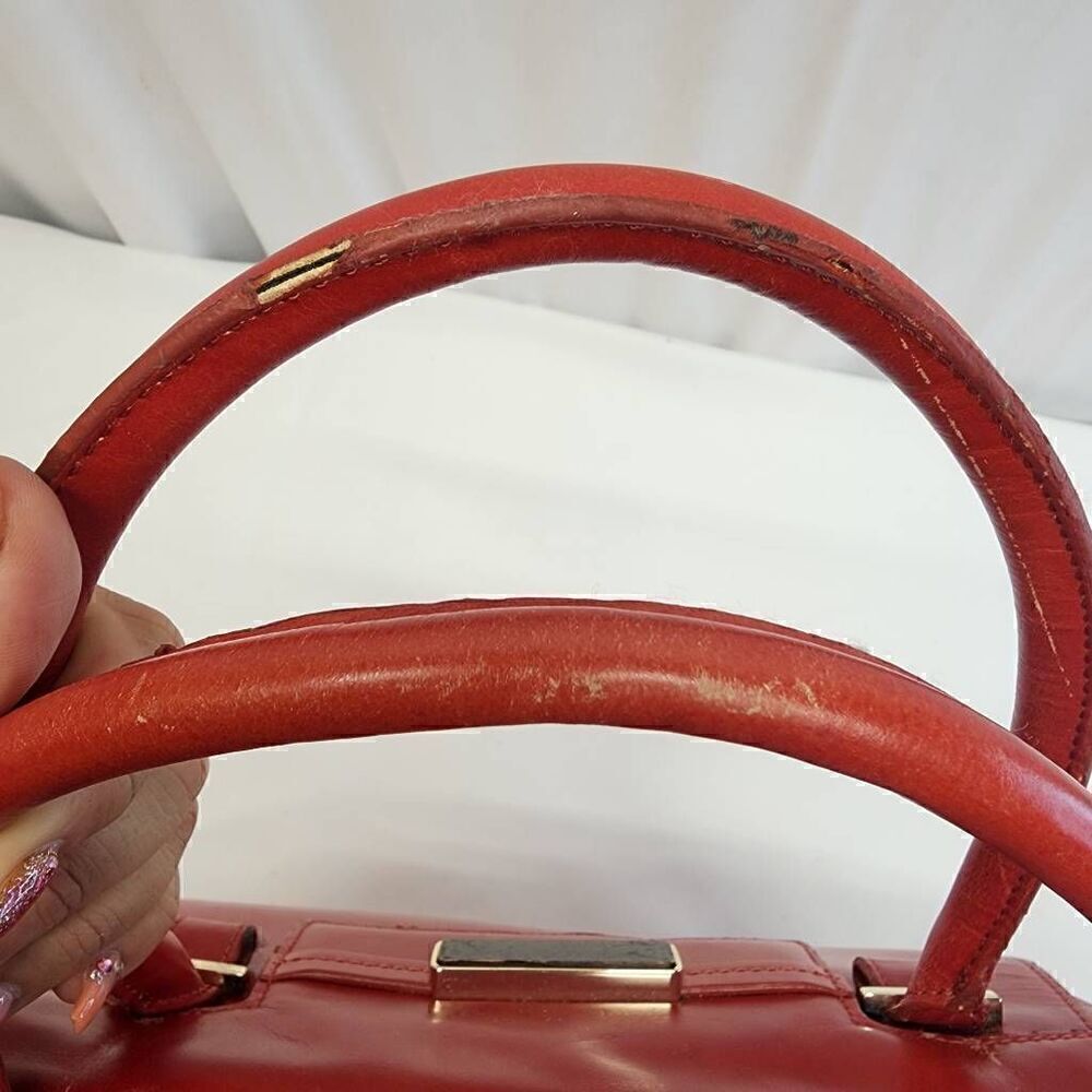 Botkier Nicola Large Red Leather Tote - Picture 6 of 12